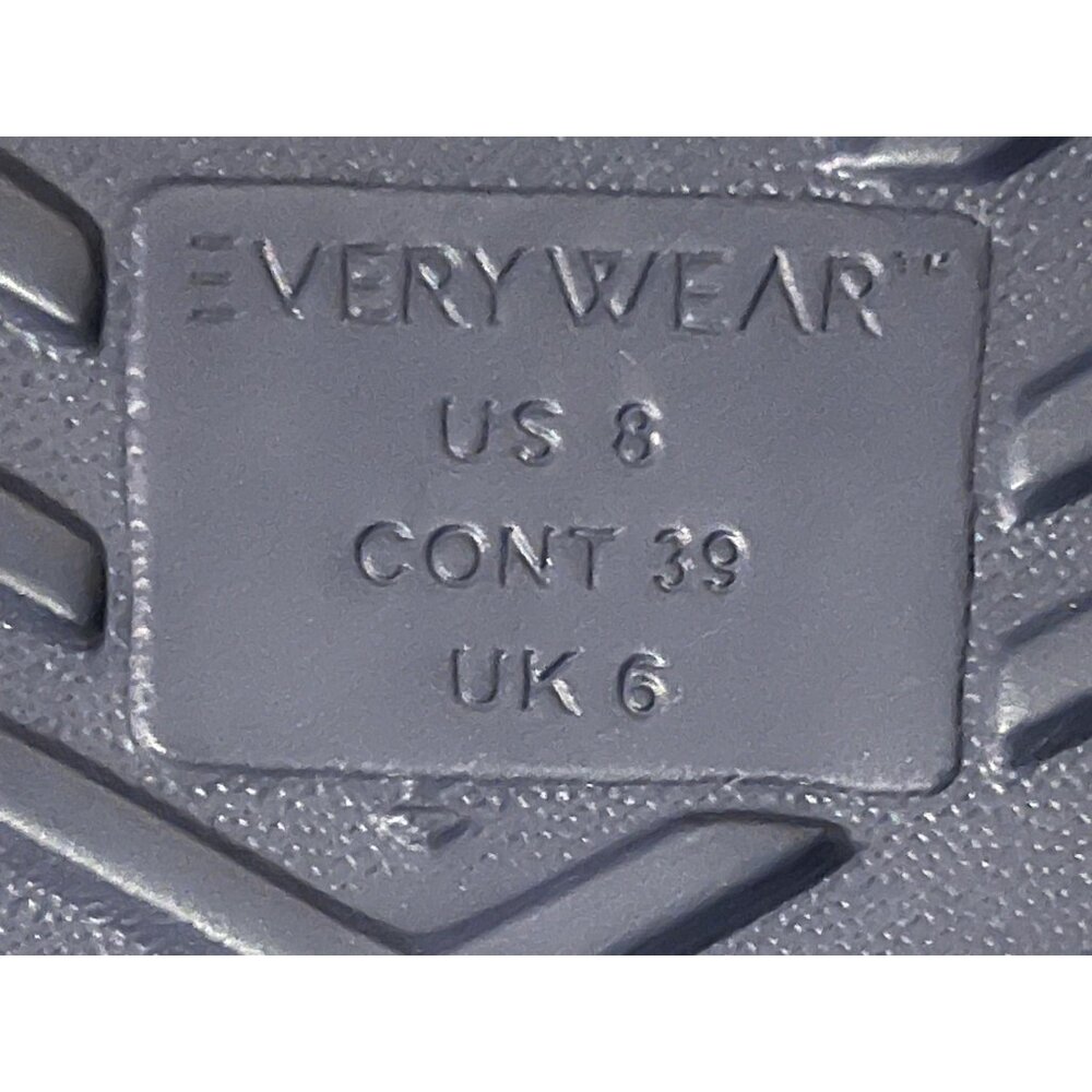 Totes Sandals Womens 8 Navy Blue Everywear Double Buckle Slide Waterproof Used - Picture 8 of 8